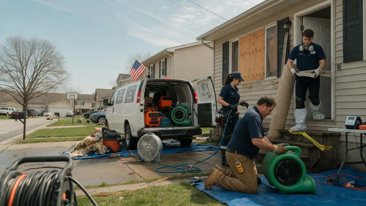 Water Damage Restoration in Central Lake, MI near me